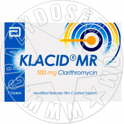 KLACID MR 500 №7 MODIFIED RELEASE EXP.04.2024