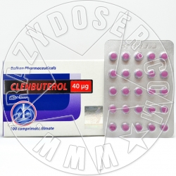 5 X CLENBUTEROL * BLISTER EXP.09.2025